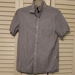 H&M Men's Small short-sleeved button down